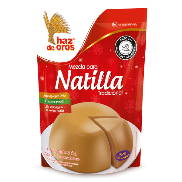 MEZCLA PARA NATILLA TRADICIONAL HAZ DE OROS 300G